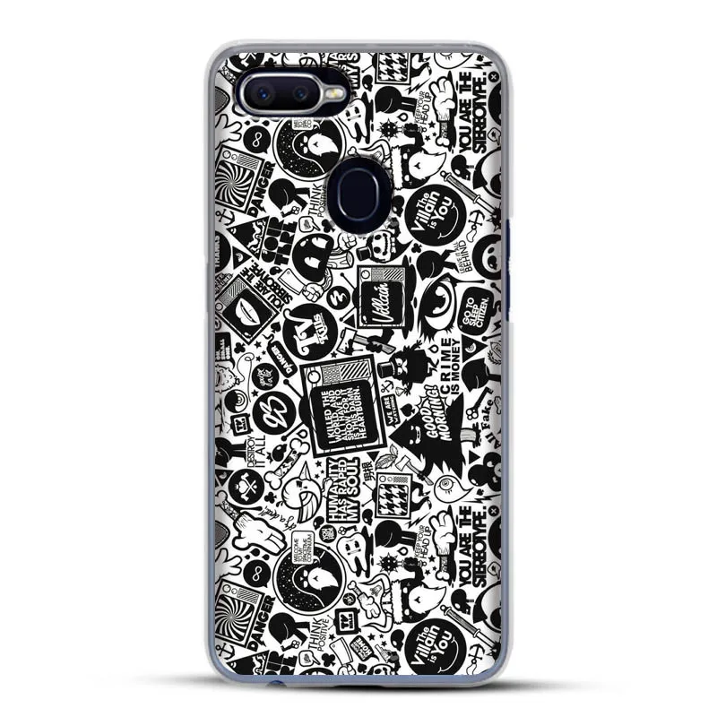 For OPPO F9 Case Silicone Painted Cartoon Back Cover R17 Pro Soft TPU Funda FOR Capa |