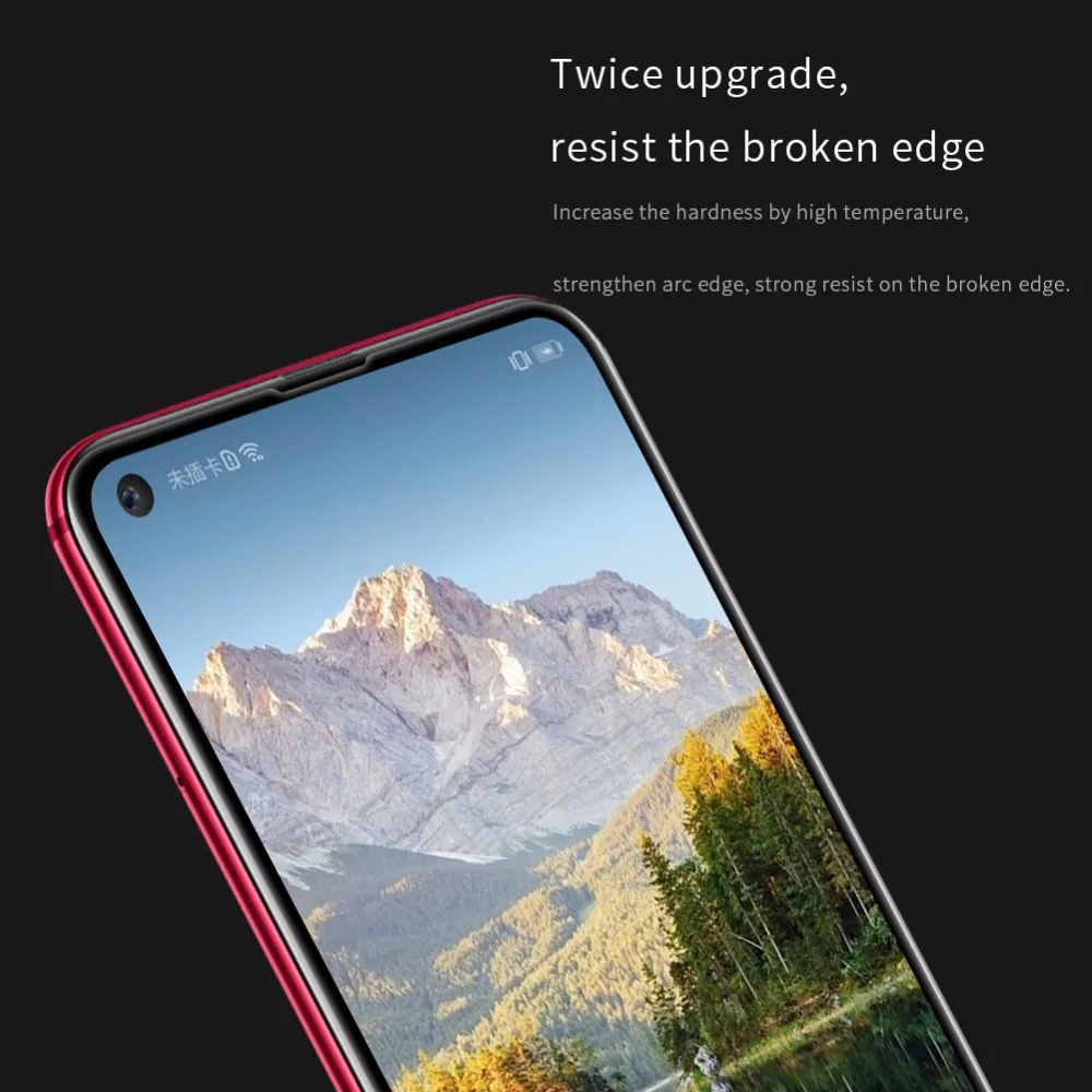 NILLKIN Arc Curve полное покрытие стекло-экран протектор для huawei Honor V20 Amazing XD CP+ MAX Анти-взрыв закаленное стекло