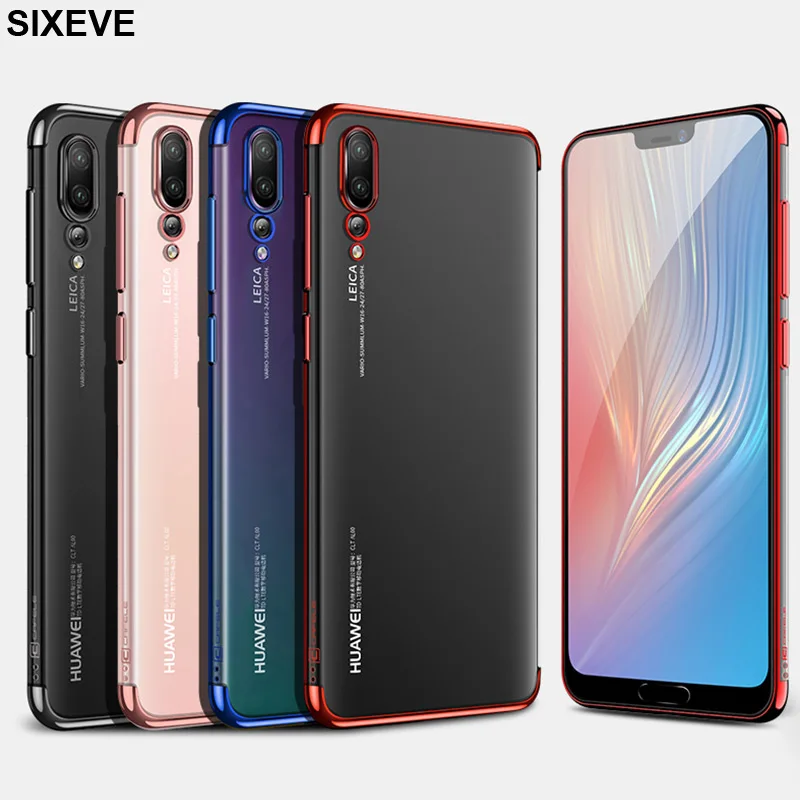 Роскошный прозрачный мягкий силиконовый чехол ТПУ для huawei P30 P20 Lite Pro P10 Plus P9 Lite P8 Lite mate 20 10 Lite Pro 8 9 чехол для сотового телефона
