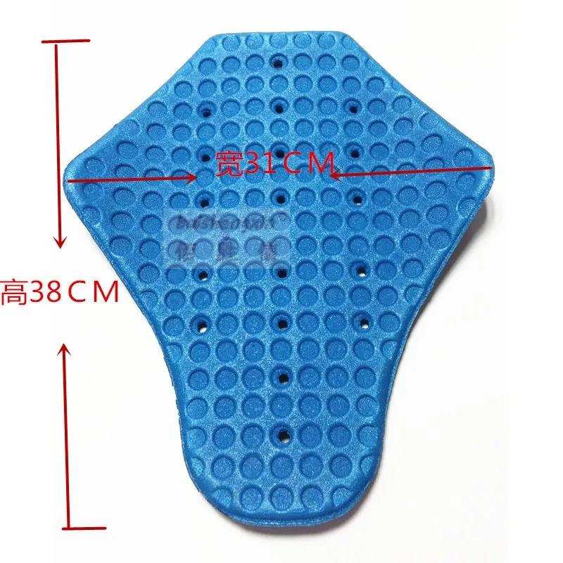 PE мотогонок костюм Встроенная защитная Экипировка ударостойкая дышащая задняя