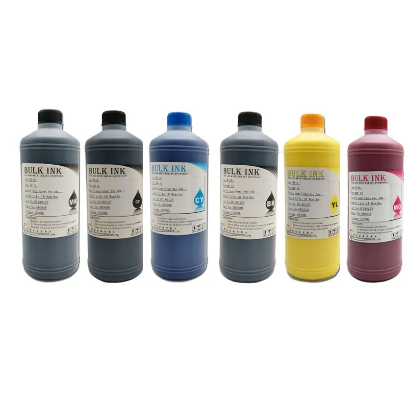 Ocinkjet 6 цветов специализированные краски совместимый для hp 72 подходит для hp Designjet T770 T790 T1200 T1300 T620 T610 T1100 T2300