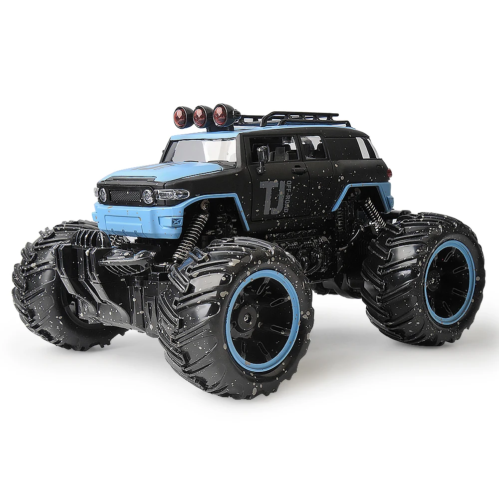 GizmoVine RC автомобилей 2,4 ГГц 1/16 RC байк 2 колеса Рок Гусеничный ралли Bigfoot автомобилей Off- внедорожник дистанционного управления автомобилем