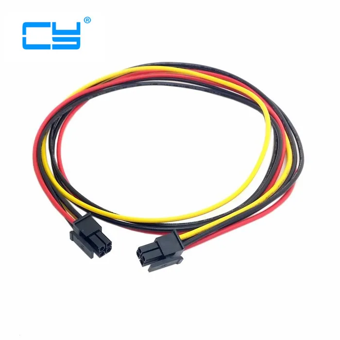 ATX Molex Micro Fit разъем 4Pin папа кабель питания 60 см 2ft|micro fit|power cord cable4pin power connector |
