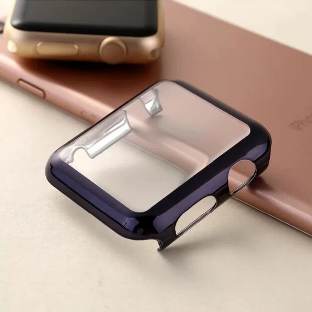EIMO защитная рамка для ПК чехол Apple Watch корпус 42 мм 38 версия красочный с покрытием в