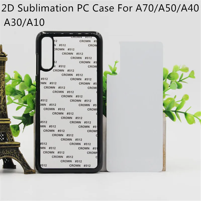2D Sublimation Case For Samsung Galaxy A50 A70 A40 A30 A20 A10 A80 A51 A71 A90 Plastic Blank Printed Cover Aluminum Sheet 10pcs