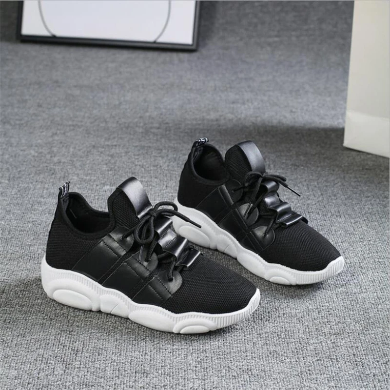 Женские кроссовки дышащая Спортивная обувь носки женские Летние слипоны на