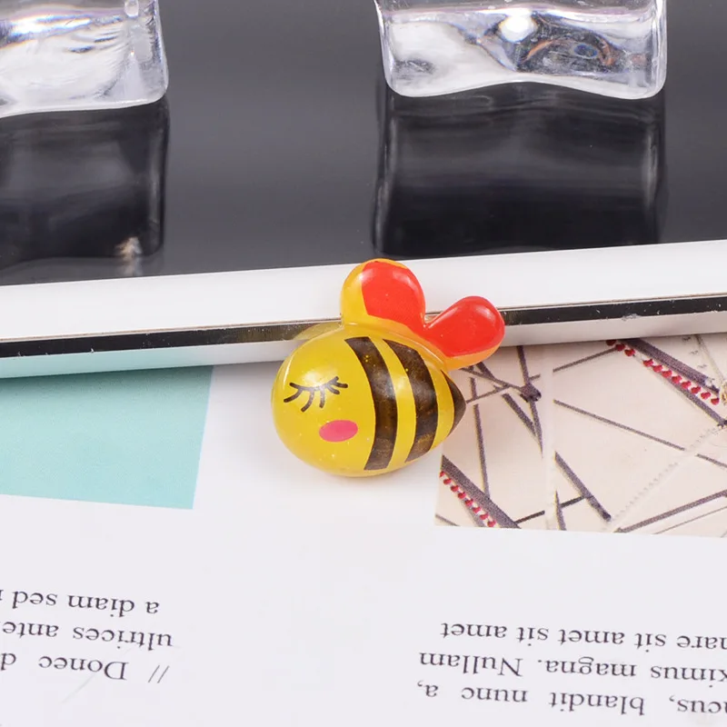 8 шт./лот наполнитель мультяшной пчелы для ясной/пушистой грязи популярная