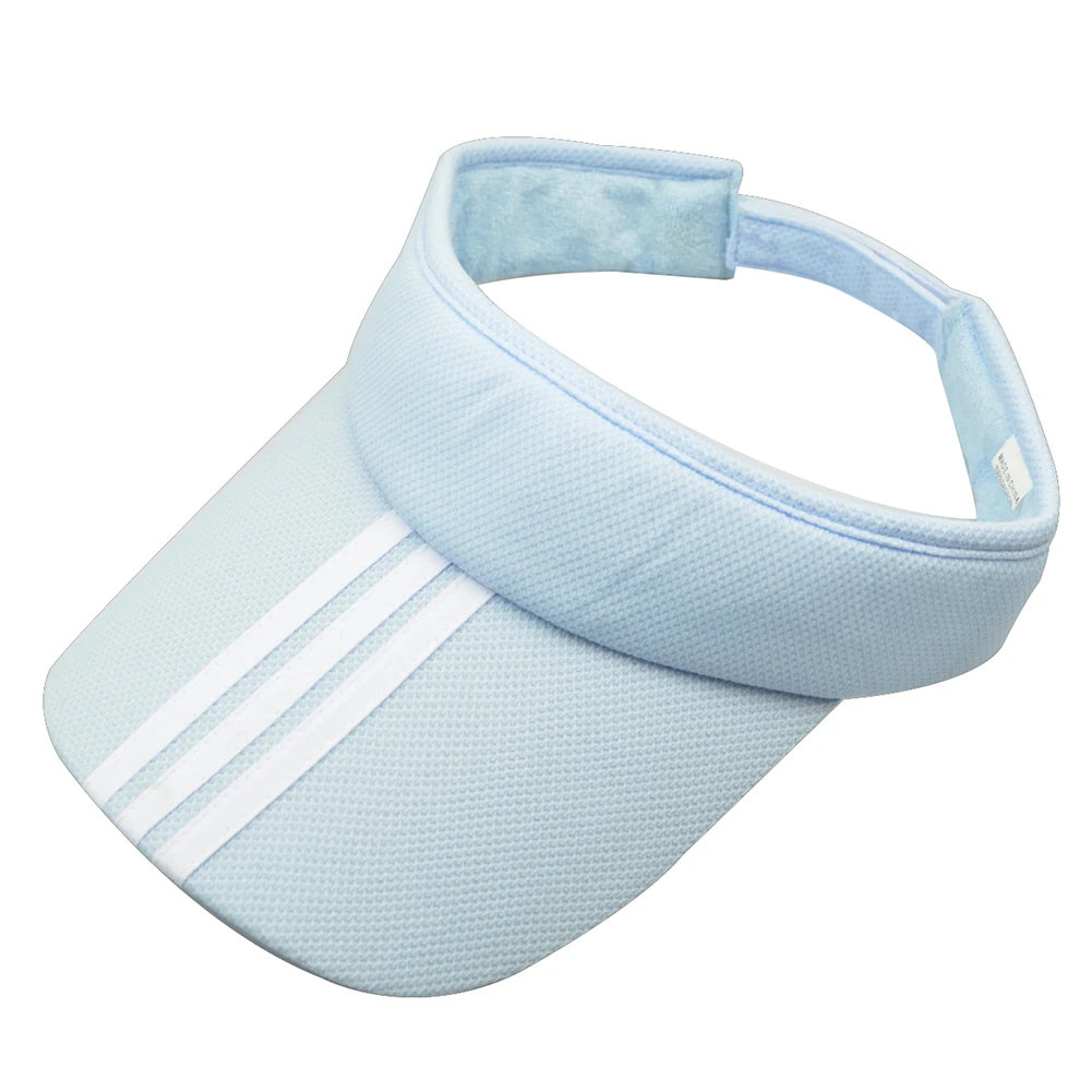 Blue Спортивные шляпы для тенниса, гольфа, козырек от солнца, шляпы, регулируемые, простые, яркие цвета, для мужчин и женщин - Цвет: Blue