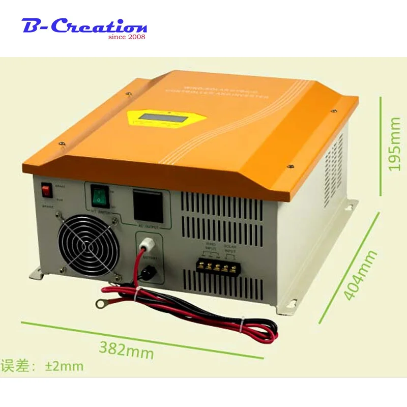 

1000W Pure Sine Wave wind solar controller with Inverter