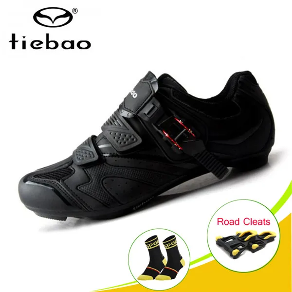 Cleats for 1413 B TIEBAO Sapatilha Ciclismo pro велосипедная обувь самофиксирующаяся дышащая обувь для езды на велосипеде суперзвезда уличные гоночные велосипедные кроссовки - Цвет: Cleats for 1413 B