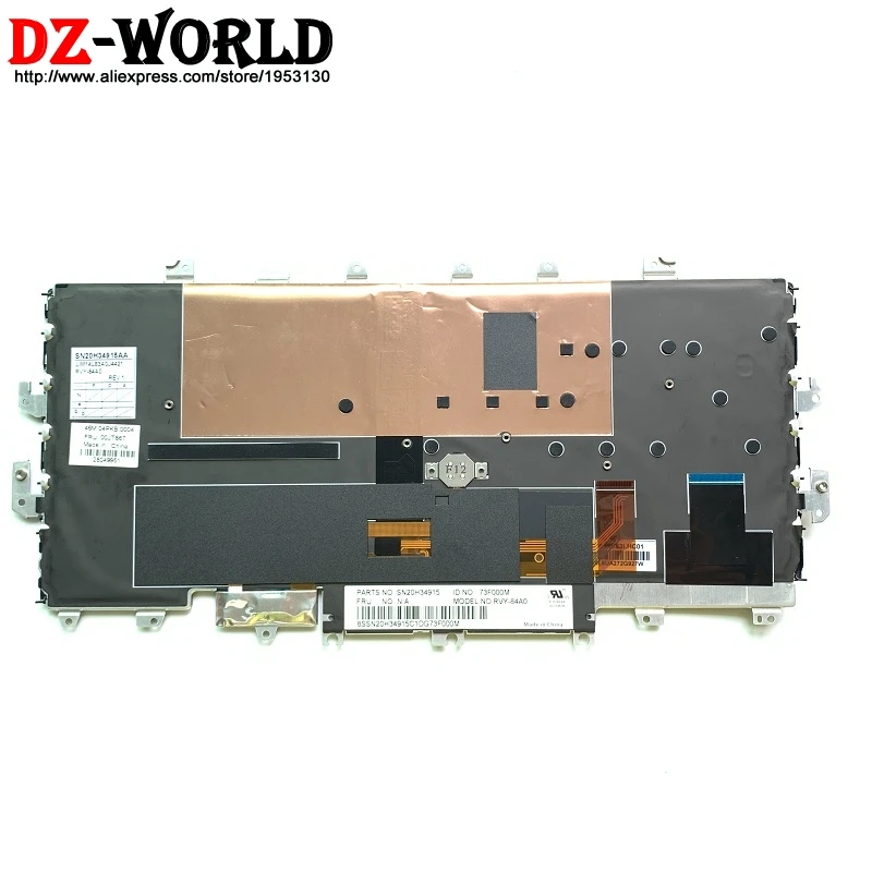 Новая/оригинальная ARA AE арабская клавиатура с подсветкой для Thinkpad X1 Yoga Gen 1st backlight Teclado SN20H34915 00JT867 01AW906