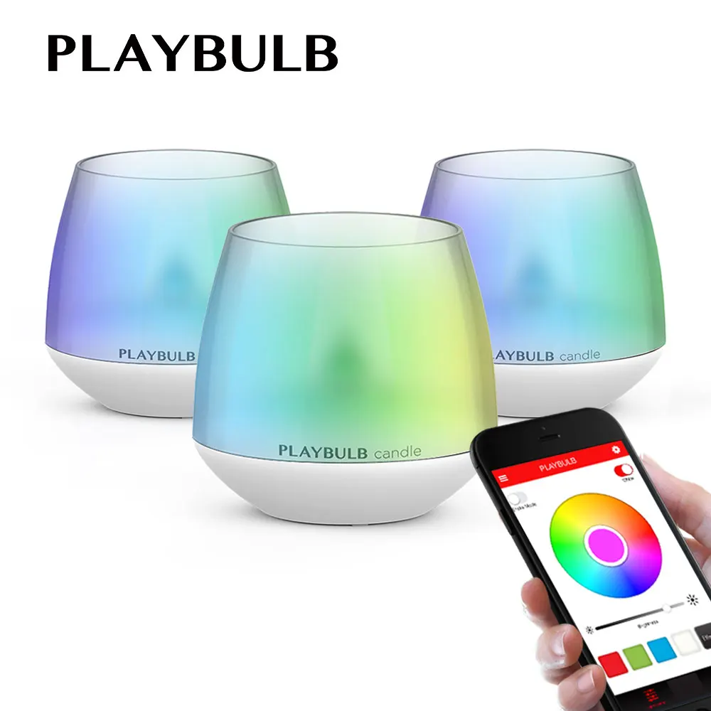 Mipow упаковка из 3 playbulb смартфона управляемый светодиодные свечи Smart | Отзывы и видеообзор -32796544452
