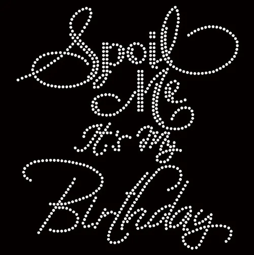 Бесплатная доставка побалуйте меня это мой день рождения горный хрусталь | Дом и