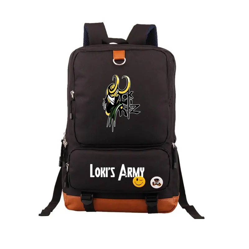 043007 Новые комиксы Локи армейский рюкзак школьные сумки Bookbag Косплей Дети Подростки плечо ноутбук дорожные сумки подарок - Цвет: 043007