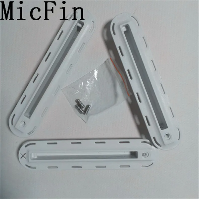 2017New Style 3pcs/set Future Tri Fins Box for Surfing SUP Screw Dorsal Thruster Surfboard Surf Plugs Set | Спорт и развлечения