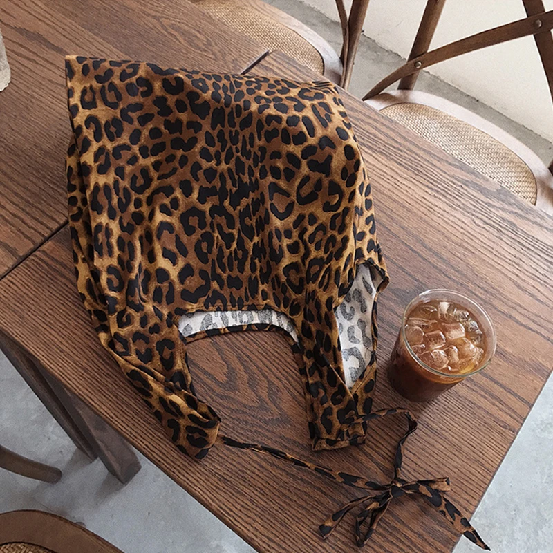 Сумка из чистого хлопка с леопардовым принтом модные дамские сумочки на плечо