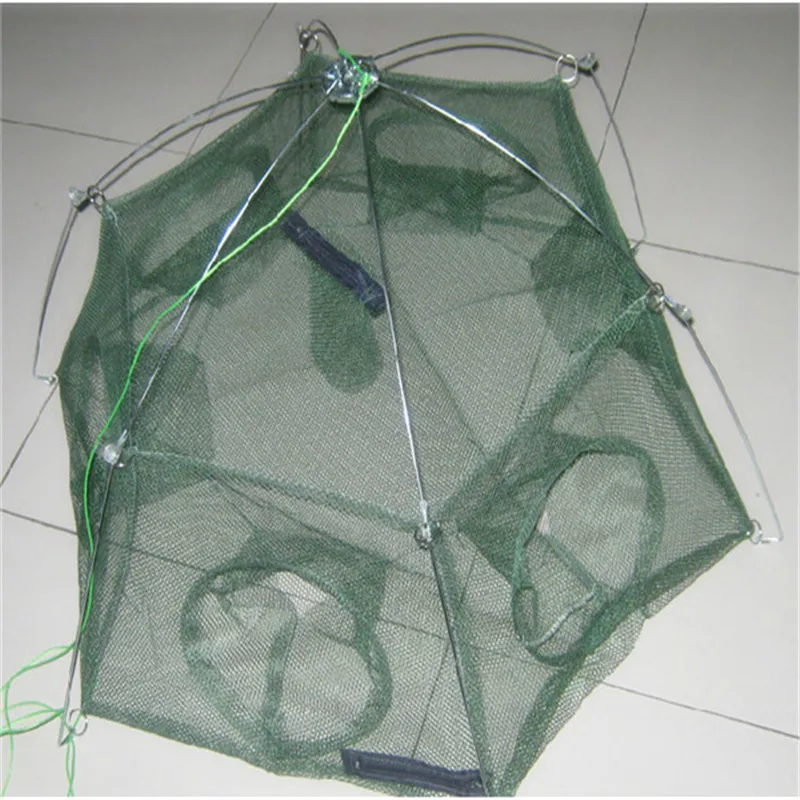 Промо Акция! Новый 80*80 см гольян сложенный Рыболовная Ловушка приманка литая