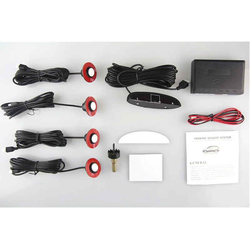Автомобильные парковочные датчики 4 оригинальные 13 мм плоские обратный