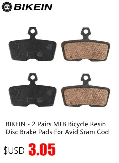 Bikein 2 пары Велоспорт Велосипедный СПОРТ гидравлические дисковые Тормозные колодки для Магура MT2 MT4 MT6 MT8 DK-17 Mountian велосипед MTB смолы тормозные колодки