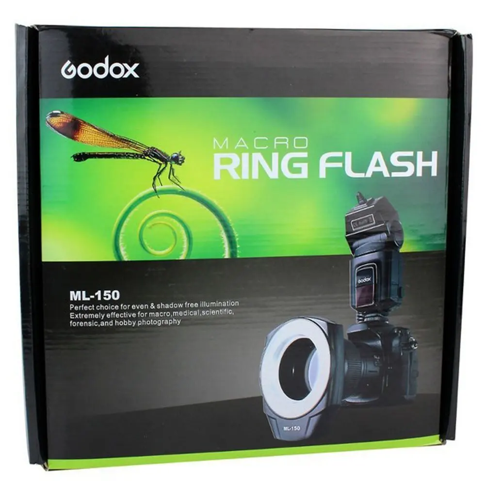 

Godox ML-150 Macro Ring Flash Light For Canon Nikon Pentax Olympus DSLR cameras