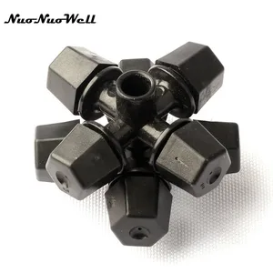 8 шт. NuoNuoWell распылитель высокого давления для полива сада и растений, орошение, регулируемый распылитель, распылитель тумана