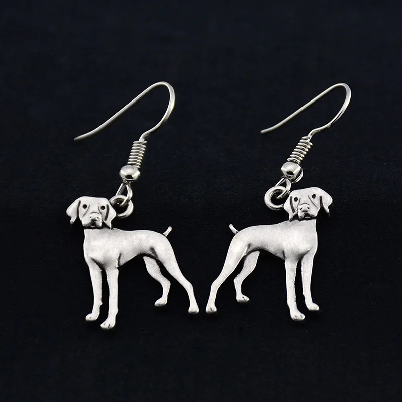 Винтажный серебряный цвет Vizsla немецкий короткий Указатель Собака