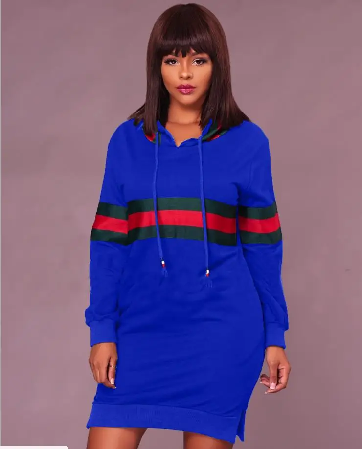 Осень зима 2018 новый стиль модный Африканский платье с длинными рукавами