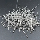 FLTMRH 100 шт. 1,4x0,5 мм стальная шариковая булавка Oor для изготовления ювелирных изделий своими руками фурнитура для ювелирных изделий Компоненты