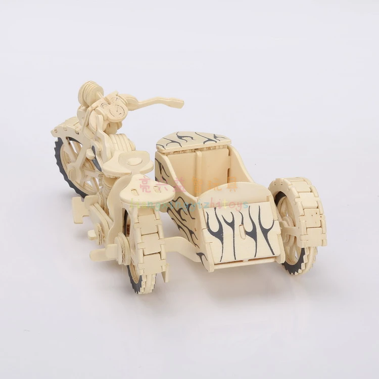 3D деревянная модель сделай сам головоломка игрушка подарок для малышей ручной