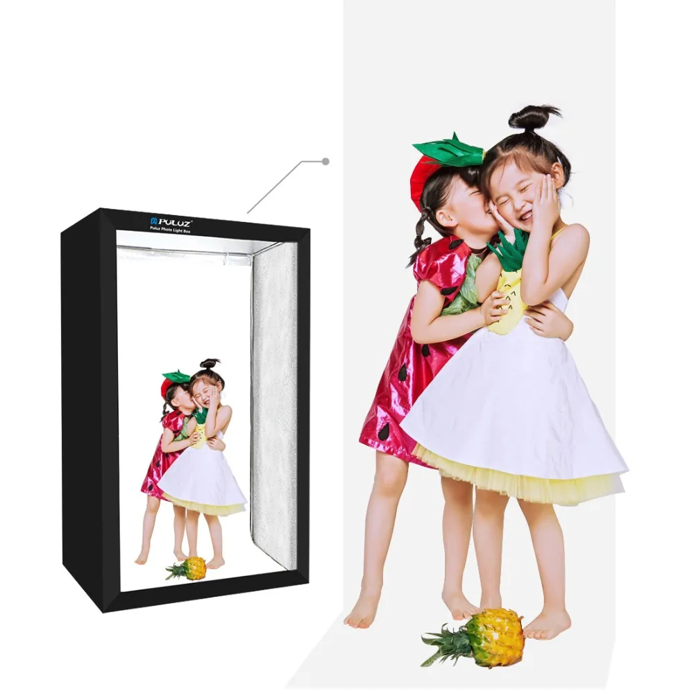 PULUZ Professional 200 см/2 м фото студия коробка 6 светодиодный светильник панели 240 Вт 5500 к 2 метра фото светильник ing стрельба палатка комплект