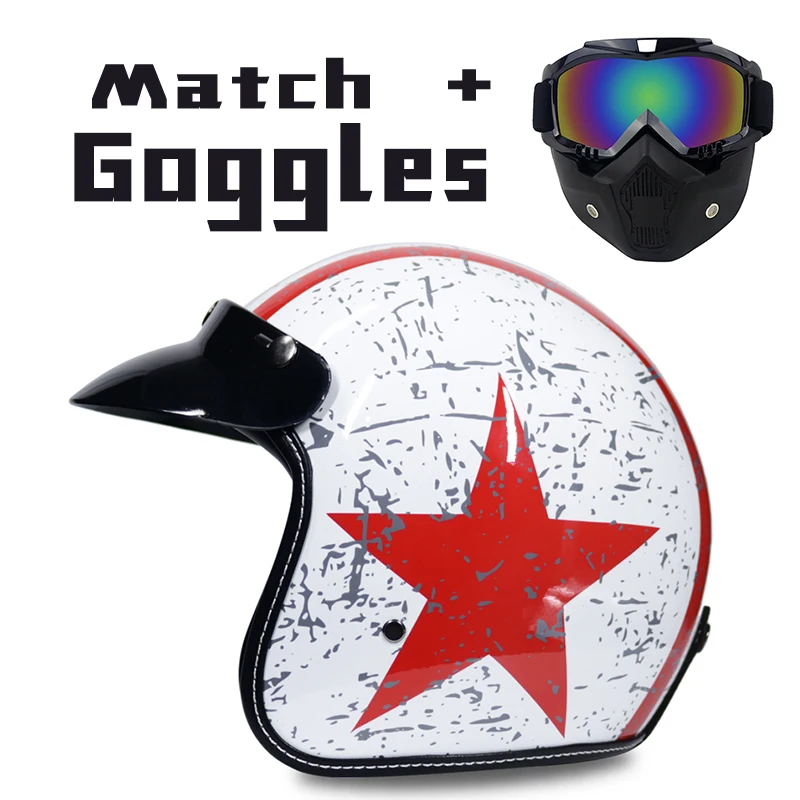 Кожа 3/4, с открытым лицом, Ретро стиль, scotter, moto rbike, moto rcycle, шлем, capacete, cascos, moto, Ретро стиль, casco de moto, cicleta, vespa - Цвет: e8