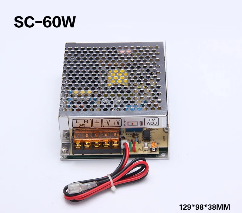 SC 60W 12V 5A импульсный источник питания с UPS монитором AC зарядное устройство|switch