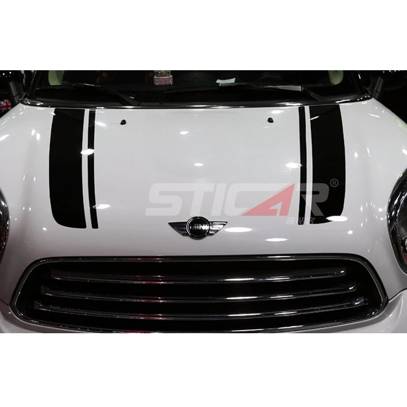 Brand New Oracal Material UV Protected Car Head Sticker Black and Red Color For Mini Cooper Countryman | Автомобили и мотоциклы