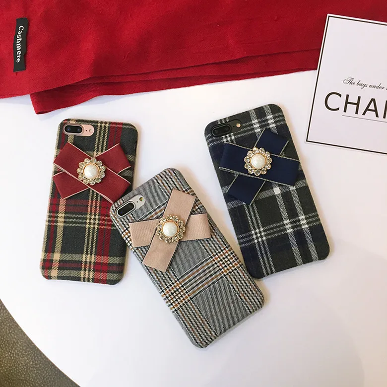 10 шт./лот XS MAX британский классический тканевый мягкий чехол из микрофибры для