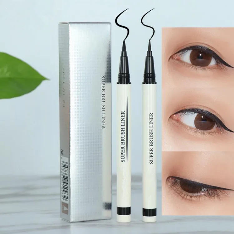 3 шт. макияж быстросохнущая стойкая водостойкая Черная гелевая подводка для глаз