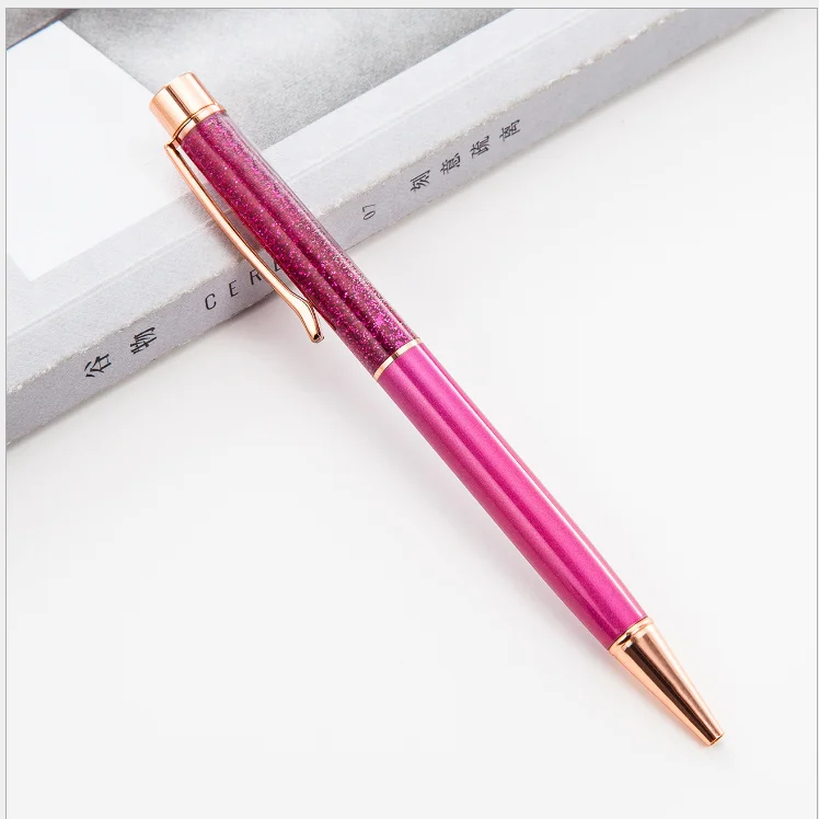 Agenda школьные ручки шариковые карандаши escolar back to School volta as aulas черный синий refill YZB001G - Цвет: 9 Rose red