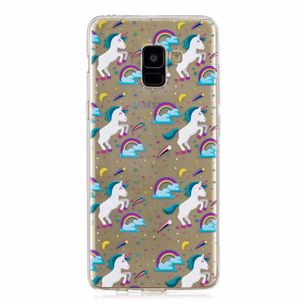 Abhoriz чехол для samsung A8plus 2018 Ultra slim Мягкие TPU Новинка модели телефона |