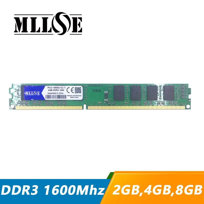 MLLSE оперативная память DDR3 2 ГБ 4 8 1600 МГц|Оперативная память| |