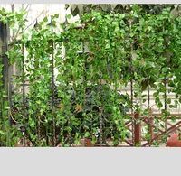 240cm 7 8 feet long fake hanging vine plant leaves foliage flower garland home garden wall hanging decoration ivy vine supplies