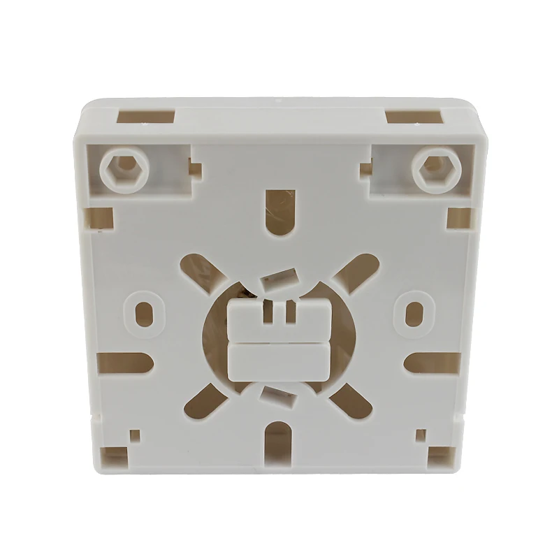 

100pcs/lot FTTH Fiber Optic Terminal Box Socket Panel PP Material 86 type information panels SC Port