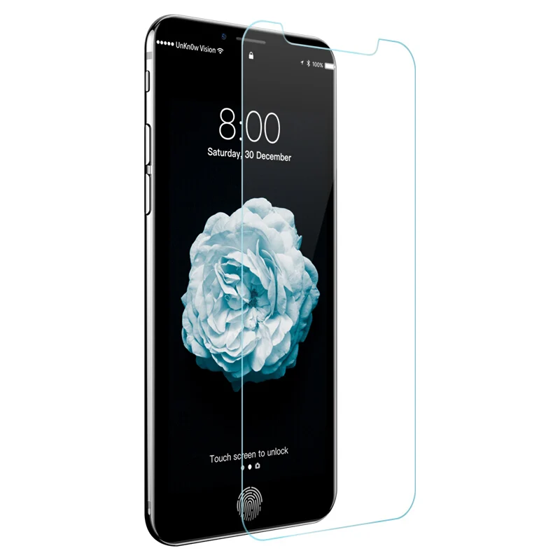 Для iPhone 8 Plus X XR XS Max защита экрана закаленное стекло для iPhone 7 8 6S Plus стеклянная пленка Прямая поставка