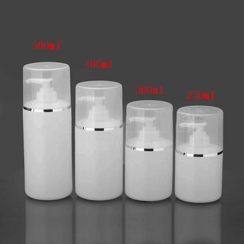 Пластиковый контейнер с насосом для косметических средств 10 Х500 мл|bottles for
