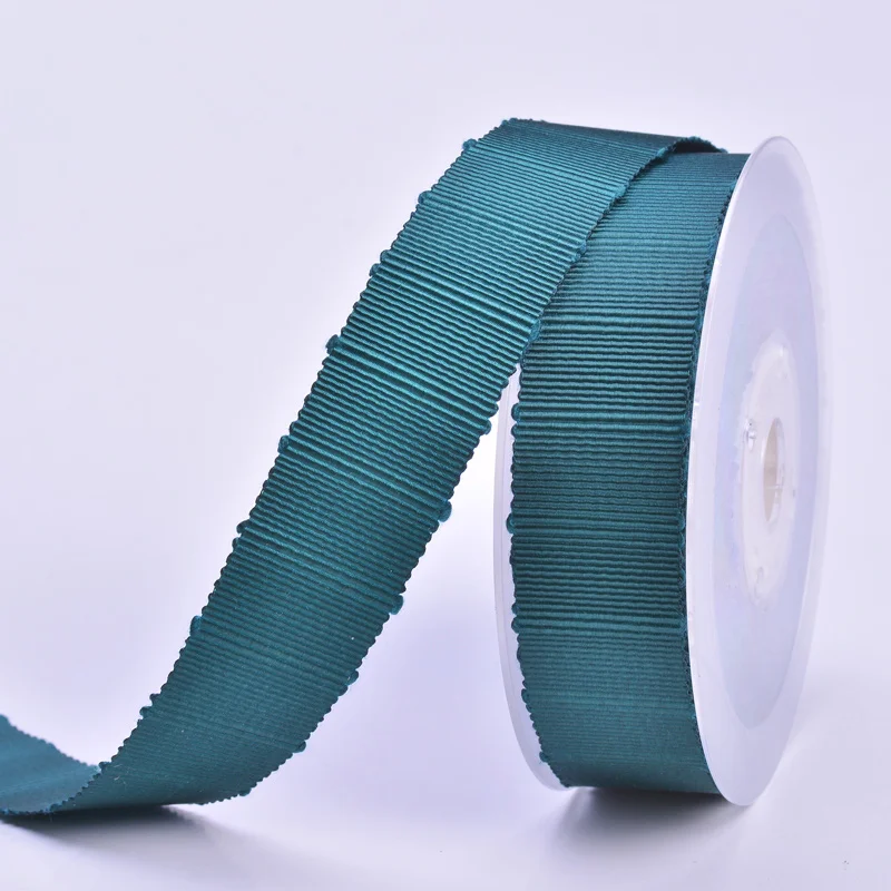 spruce 593 Яма Slubby Petersham лента 9 16 25 38 мм 50 ярдов/рулон 3/" 5/8" " 1,5" дюймов для Diy подарки ручной работы ремесла тонкая лента для украшения - Цвет: spruce 593