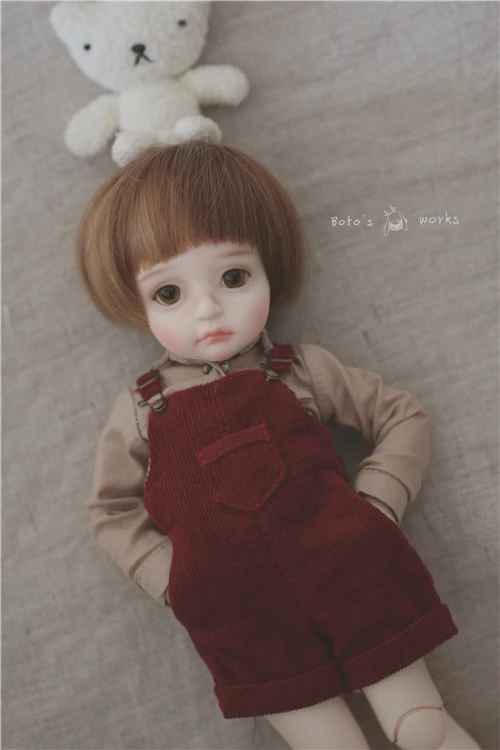 Вельветовые straptrousers 5 цветов для BJD 1/8 1/6 1/4 1/3 SD17 дядя Кукла Одежда CW82