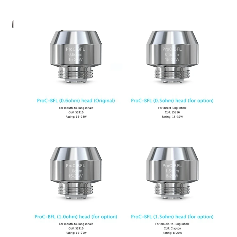 Joyetech ProC BFL катушка головка vape катушки для электронной сигареты CuAIO CUBIS 2 CuBox
