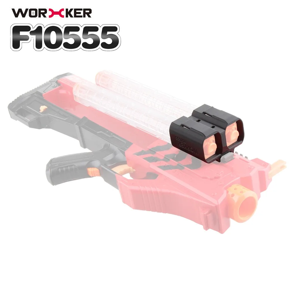 Обложка для магазина Worker f10555 No.202 Side Nerf Rival Zeus MXV 1200 Blaster черная|Игрушечное оружие| |