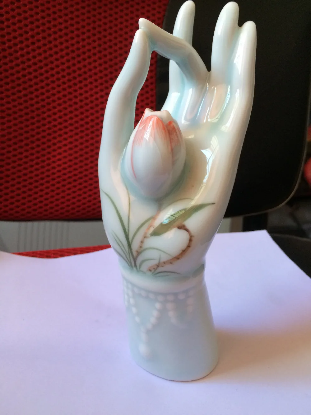 Искусственное китайское буддистское украшение ручная статуя Будды для дома|hand of