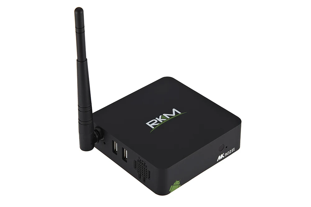 RKM MK902II ТВ приставка Rockchip RK3288 четырехъядерный Android ТВ приставка 2 Гб ОЗУ 16 Гб 4 к H.265 2,4 г/5 г Wifi Bluetooth 4,0 ТВ приставка