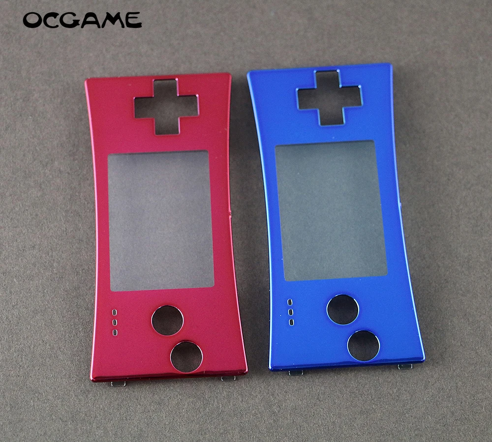 OCGAME 5 шт./лот красный синий для GameBoy микро сменная Передняя Лицевая панель Крышка