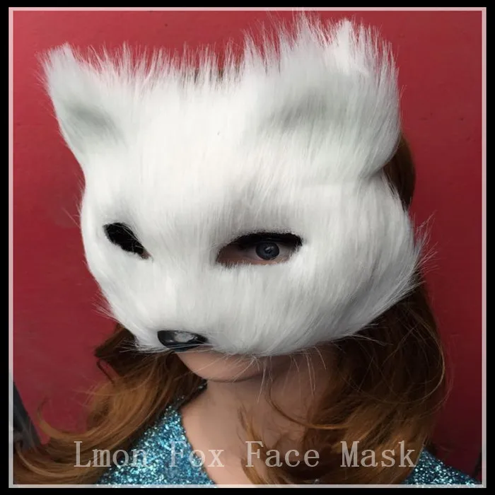 

Free shipping Halloween Party Cosplay disguise cosplay fox cat mask/dance party dance fox mask animal mask masquerade party mask